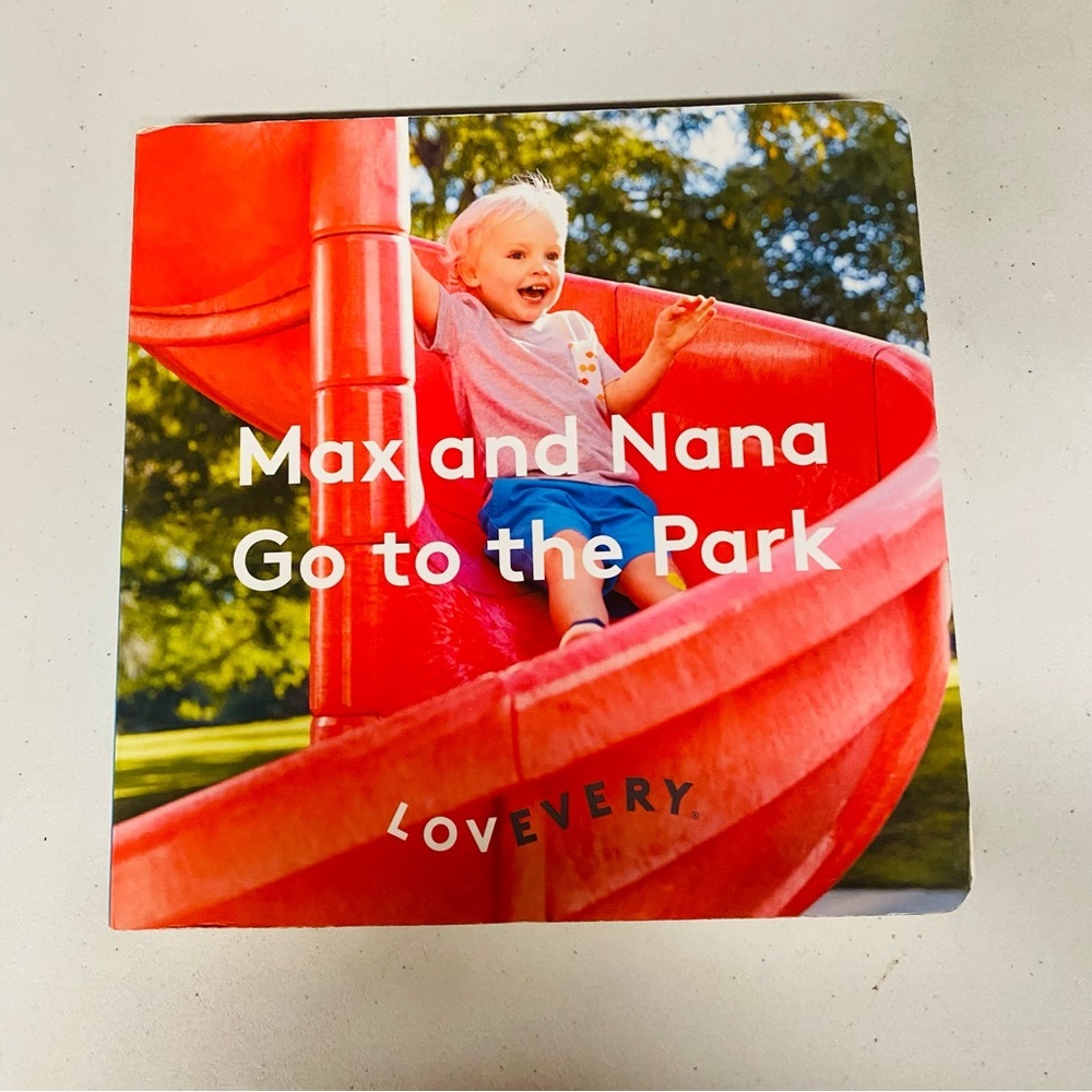 Lovevery Book Max and Nana Go to the Park
